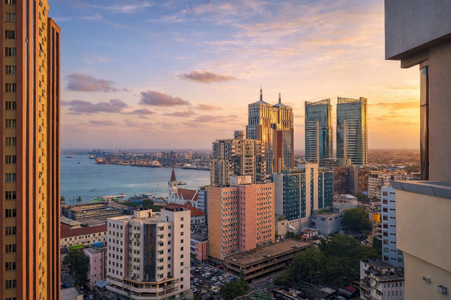 Dar es Salaam skyline